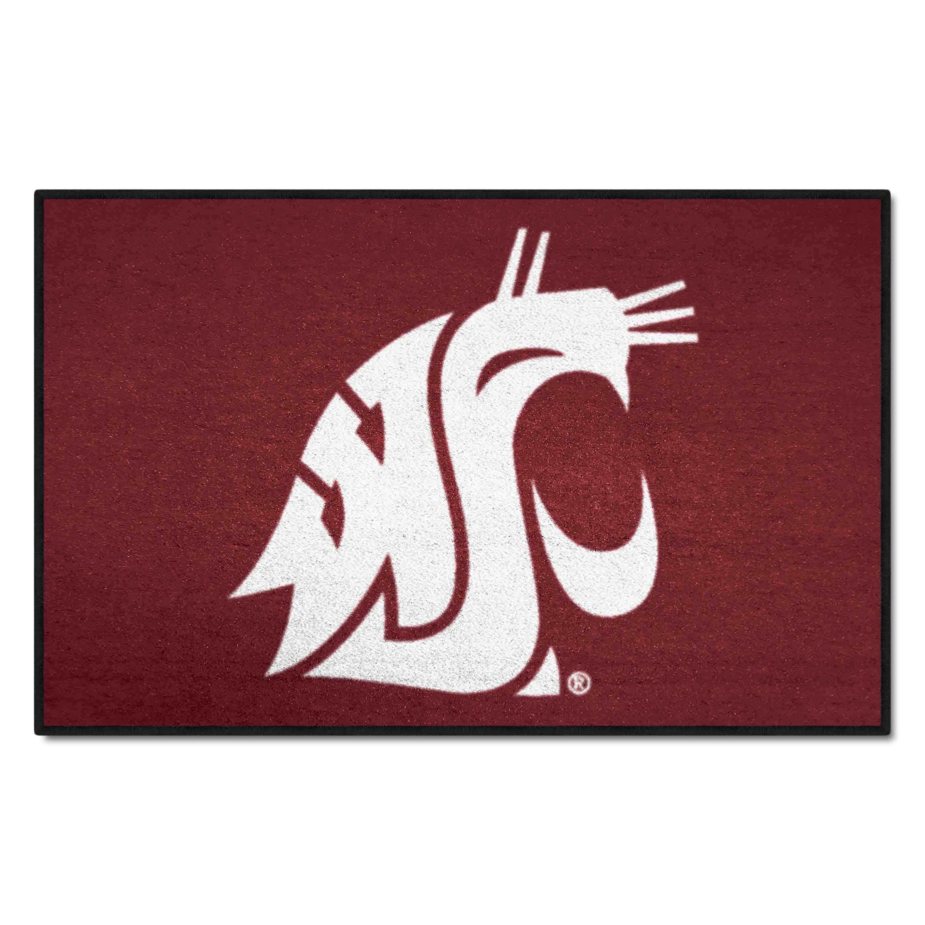 Washington State Cougars Starter Mat Accent Rug - 19in. x 30in.