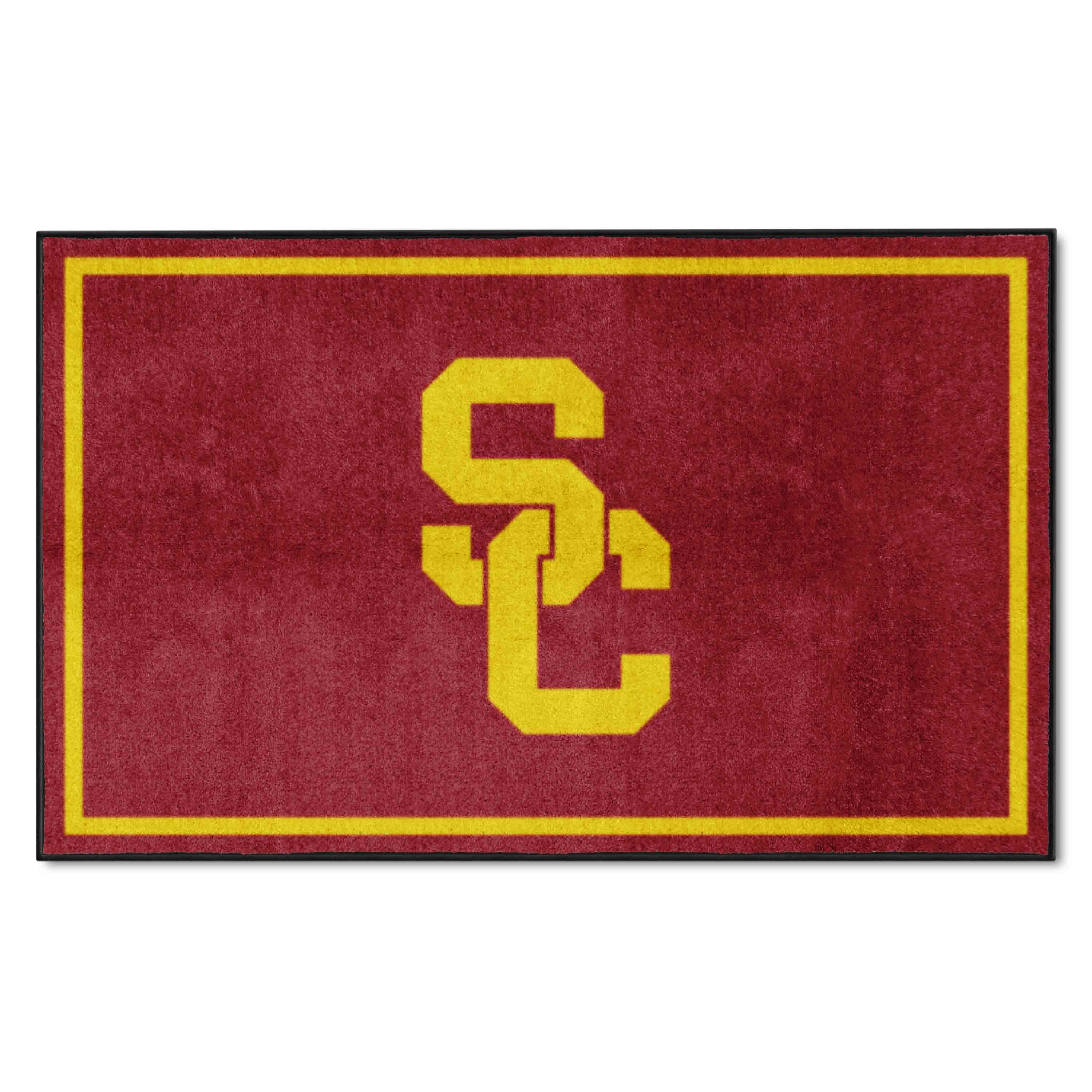 Southern California Trojans 4ft. x 6ft. Plush Area Rug