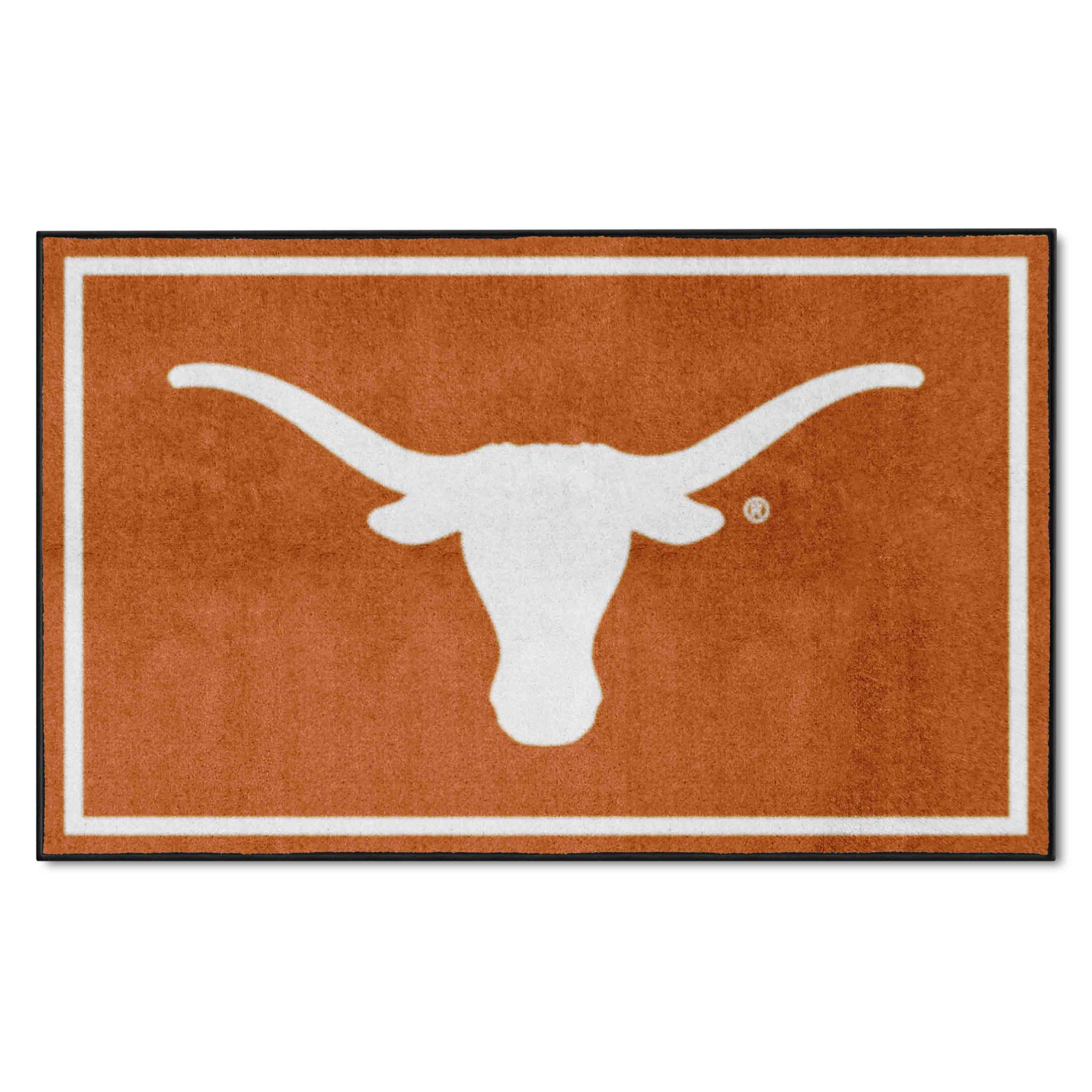 Texas Longhorns 4ft. x 6ft. Plush Area Rug