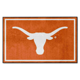 Texas Longhorns 4ft. x 6ft. Plush Area Rug