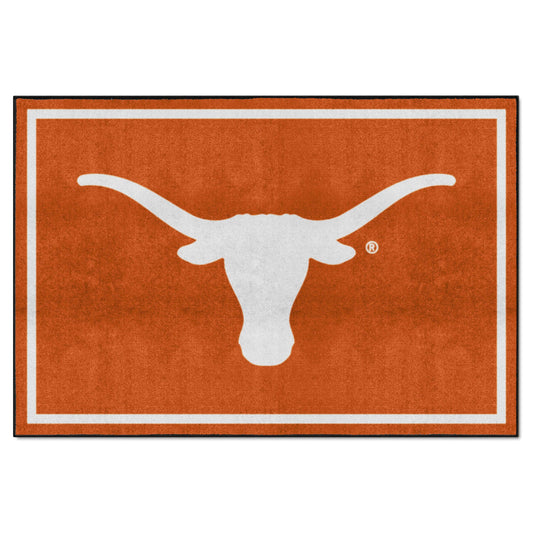 Texas Longhorns 5ft. x 8 ft. Plush Area Rug