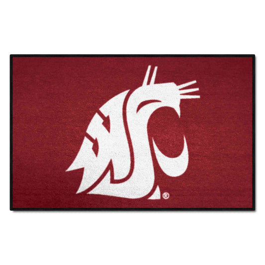 Washington State Cougars Starter Mat Accent Rug - 19in. x 30in.