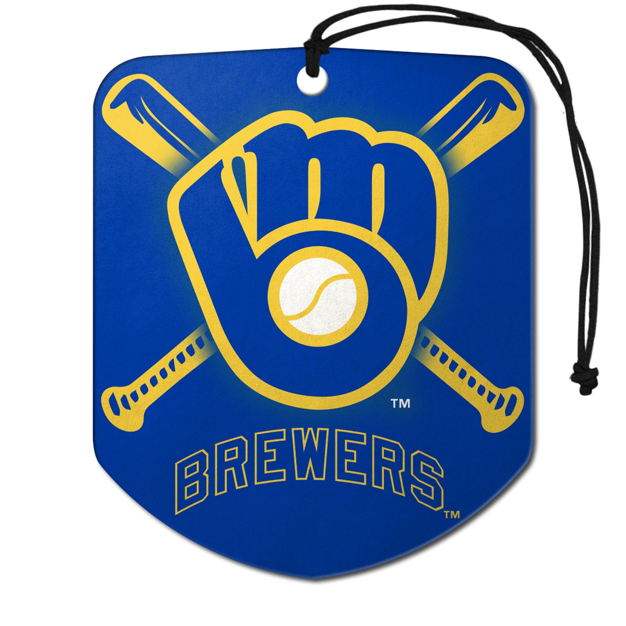 Milwaukee Brewers 2 Pack Air Freshener - Milwaukee Brewers