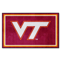 Virginia Tech Hokies 4ft. x 6ft. Plush Area Rug