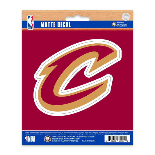 Cleveland Cavaliers Matte Decal Sticker - Cleveland Cavaliers