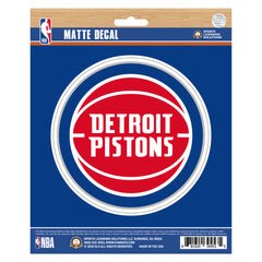 Detroit Pistons Matte Decal Sticker