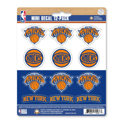 New York Knicks 12 Count Mini Decal Sticker Pack - New York Knicks