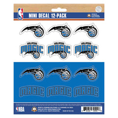 Orlando Magic 12 Count Mini Decal Sticker Pack