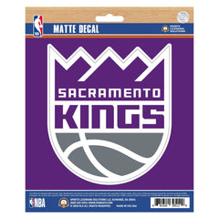 Sacramento Kings Matte Decal Sticker - Sacramento Kings