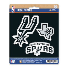 San Antonio Spurs 3 Piece Decal Sticker Set