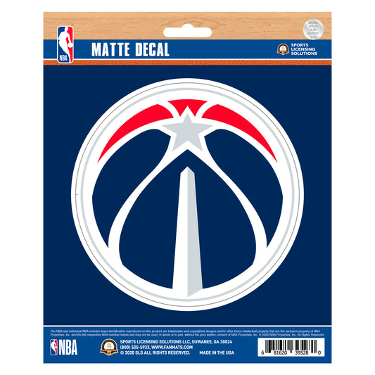 Washington Wizards Matte Decal Sticker