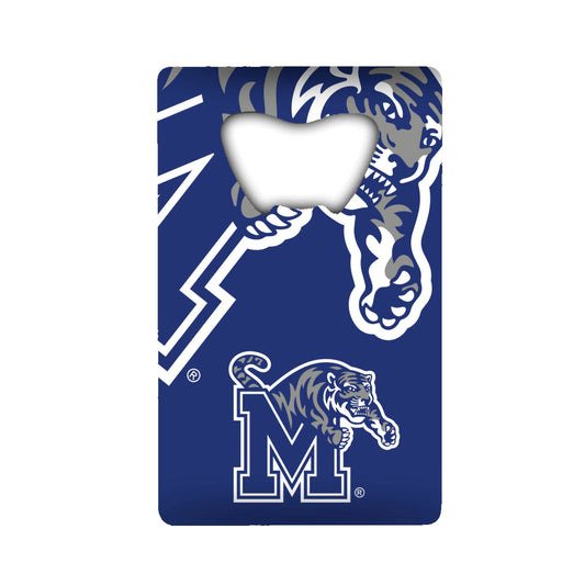 Memphis Tigers Credit Card Style Bottle Opener - 2” x 3.25