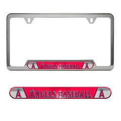 Los Angeles Angels Embossed License Plate Frame, 6.25in x 12.25in