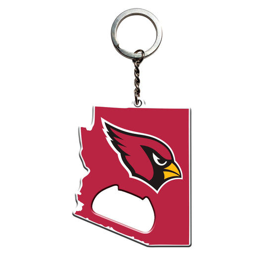 Arizona Cardinals Keychain Bottle Opener