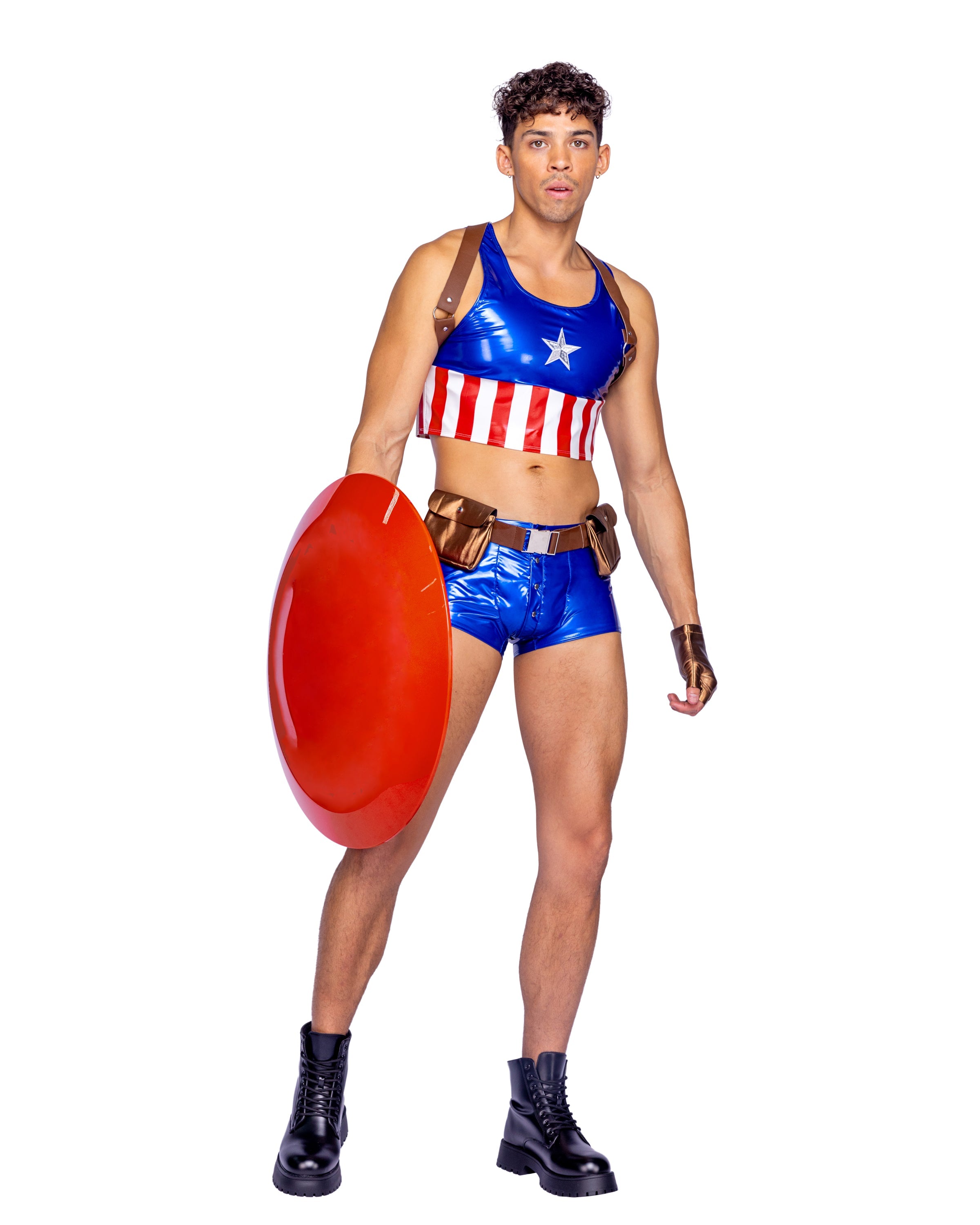 Roma Costume 6364 4pc Hunky American Hero