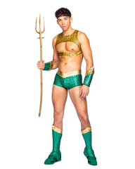 Roma Costume 6365 4pc Aqua Hunk