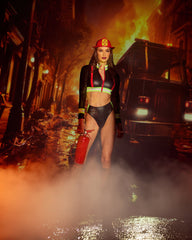 Roma Costume 6373 3pc Fierce Fire Woman