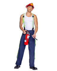 Roma Costume 6374 2pc Fireman Hunk