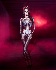 Roma Costume 6377 2pc Sugar Skeleton - Roma Costume