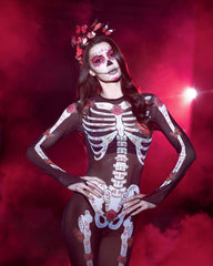 Roma Costume 6377 2pc Sugar Skeleton