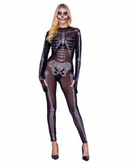 Roma Costume 6378 1pc Sparkling Skeleton