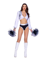 Roma Costume 6399 4pc Las Vegas Cheerleader - Roma Costume