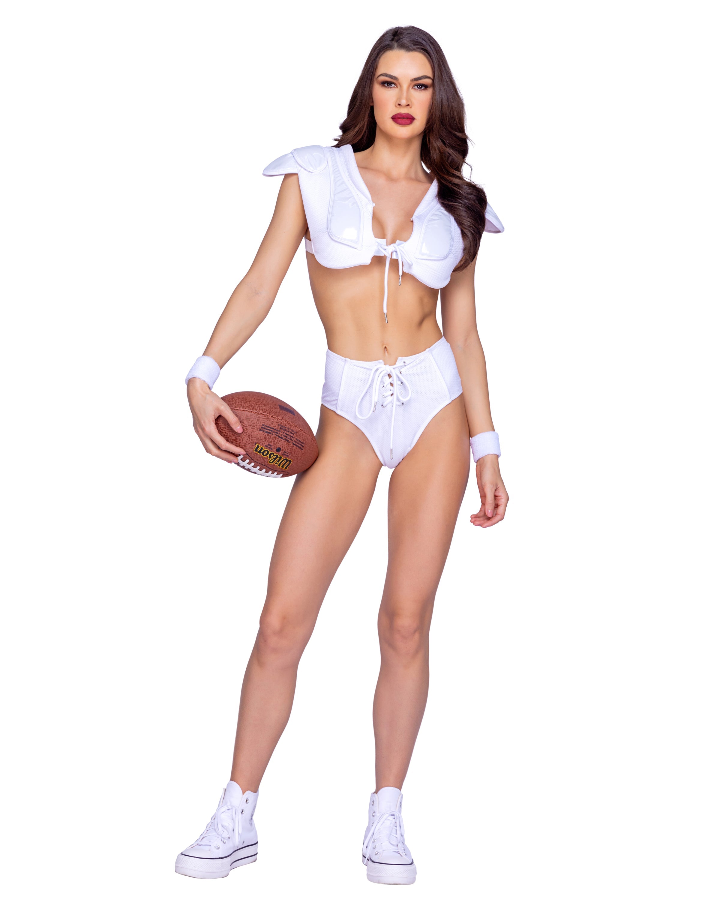 Roma Costume 6400 3pc Varsity Babe Football Player - Roma Costume