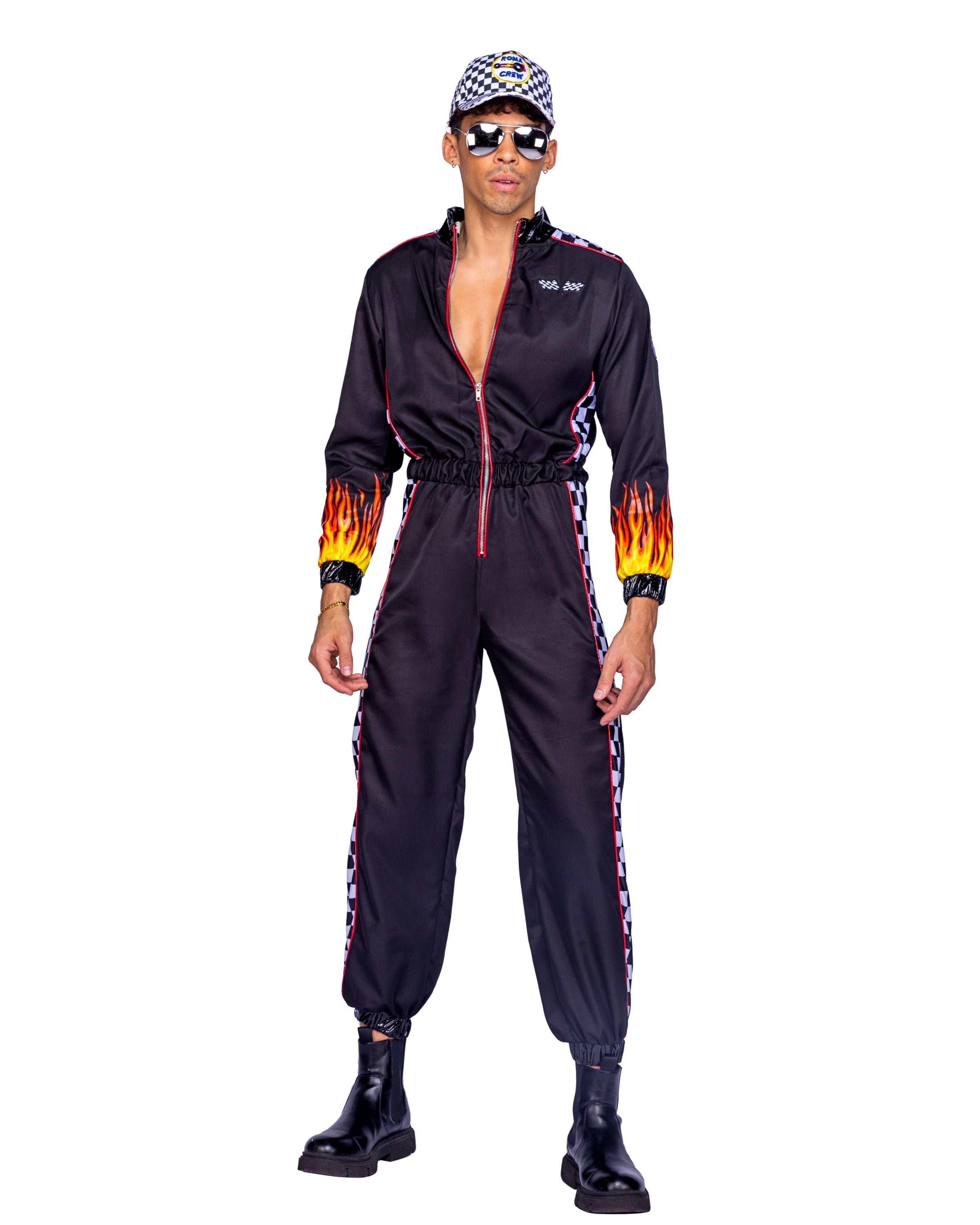 Roma Costume 6404 1pc Hunky Race Car Driver