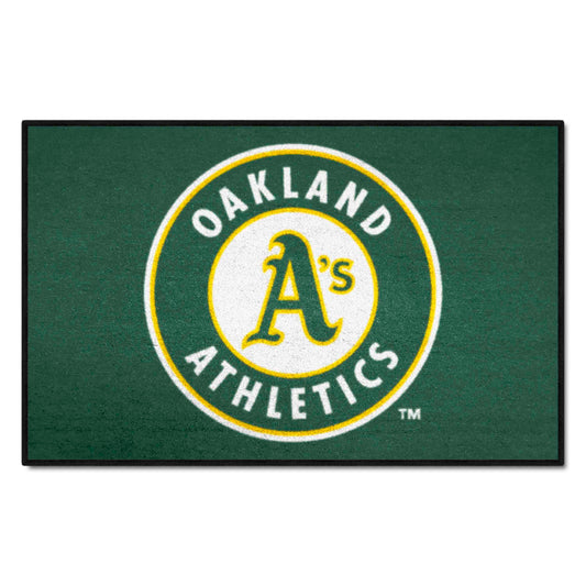 Oakland Athletics Starter Mat Accent Rug - 19in. x 30in. - Oakland Athletics