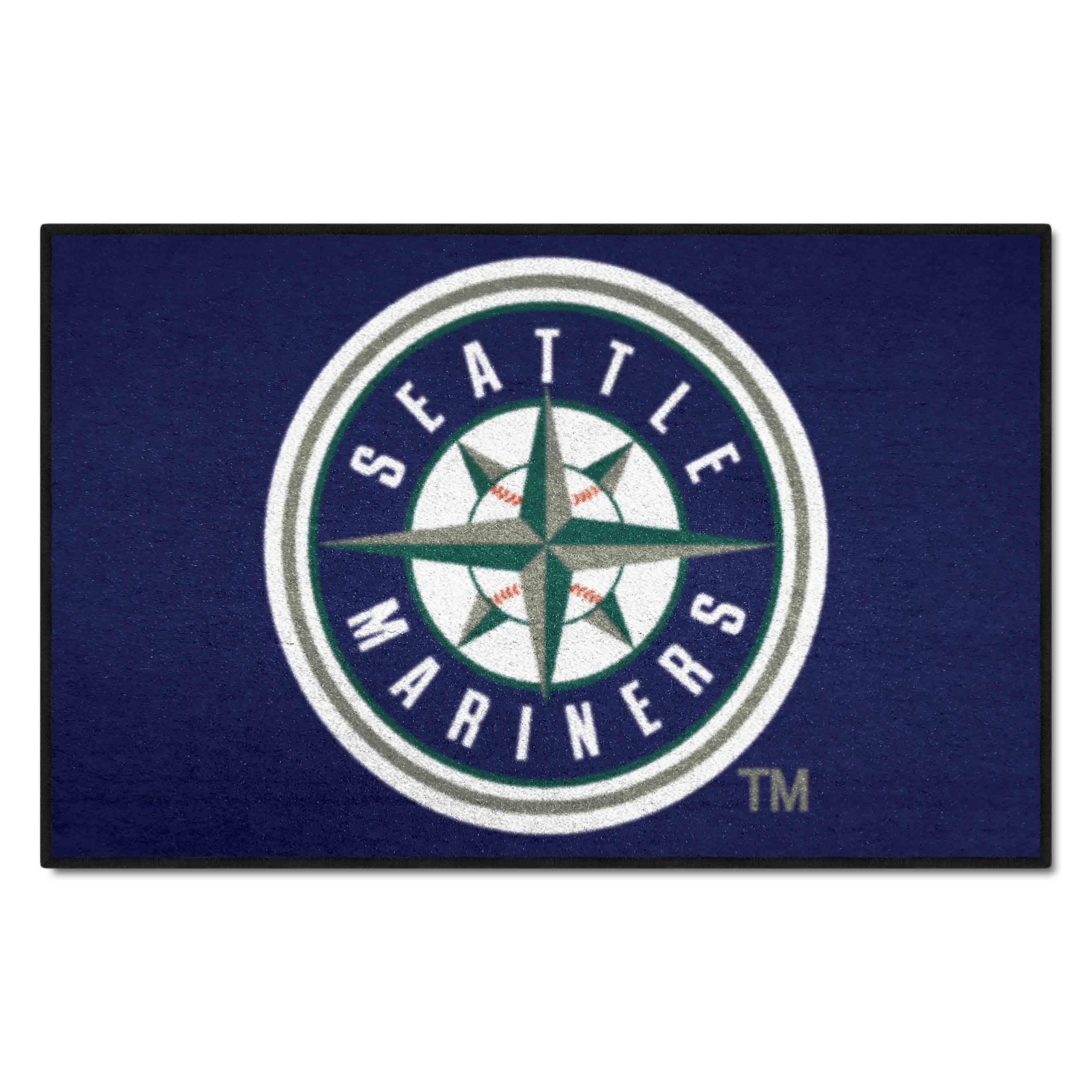 Seattle Mariners Starter Mat Accent Rug - 19in. x 30in.