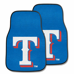 Texas Rangers Front Carpet Car Mat Set - 2 Pieces