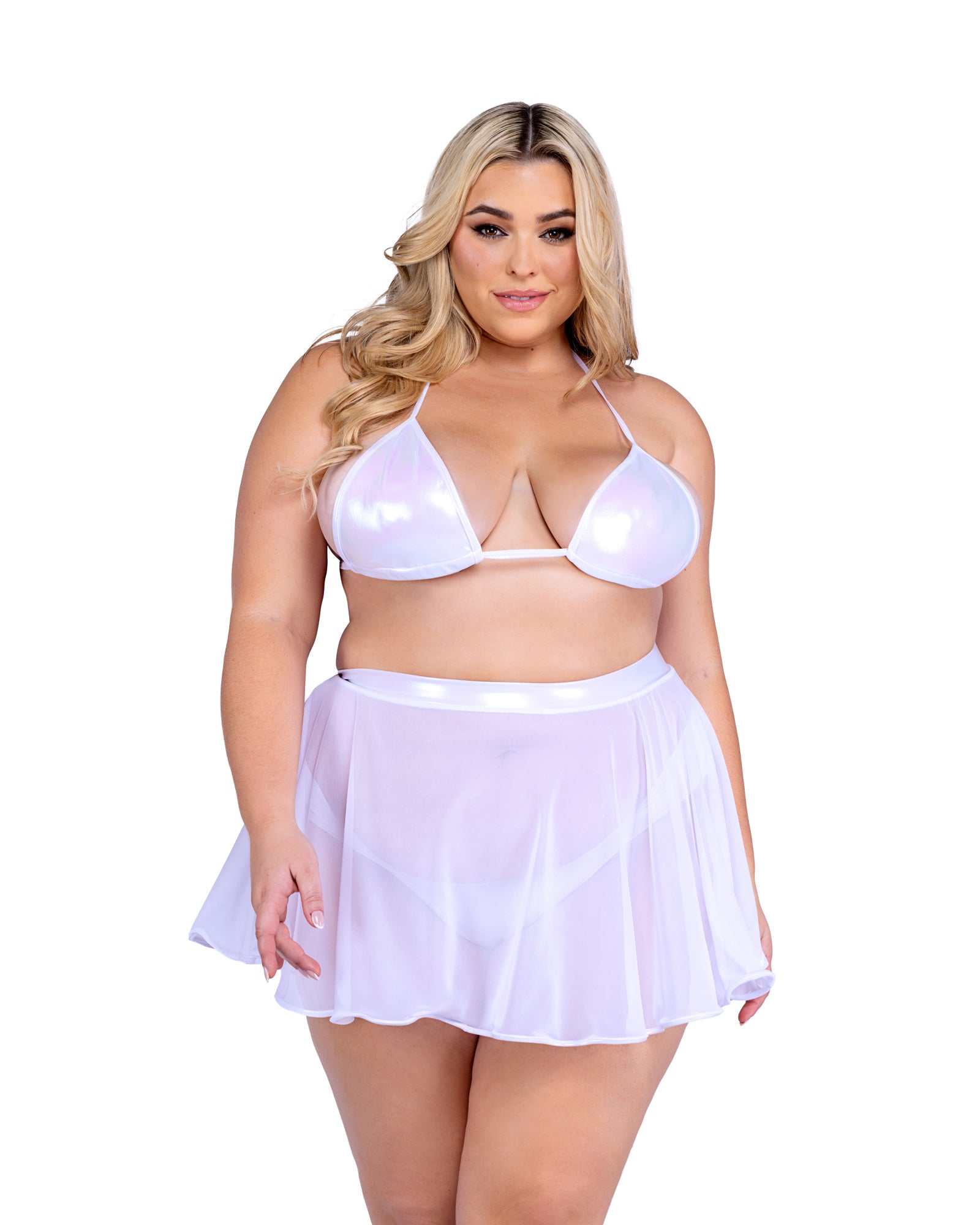 Roma Costume 6542 Sheer Mesh Skirt - Flyclothing LLC