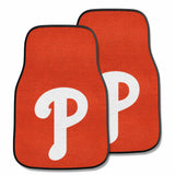 Philadelphia Phillies Front Carpet Car Mat Set - 2 Pieces