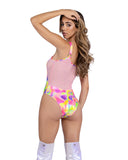 Roma Costume 6462- Shimmer Multi-Colored Romper - Flyclothing LLC