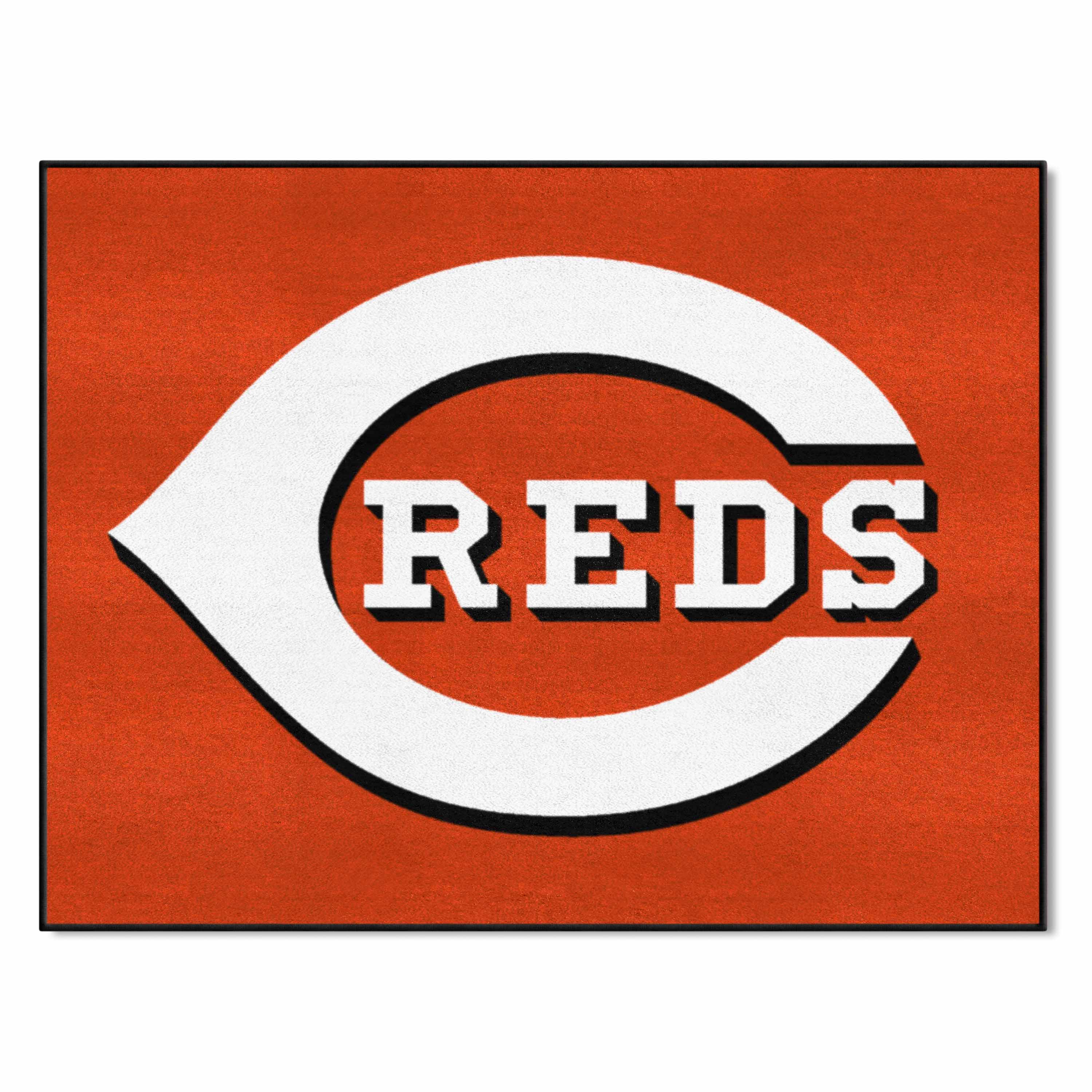 Cincinnati Reds All-Star Rug - 34 in. x 42.5 in. - Cincinnati Reds