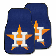 Houston Astros Front Carpet Car Mat Set - 2 Pieces