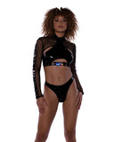 Roma Costume 6483 Vinyl Thong Back Shorts - Flyclothing LLC