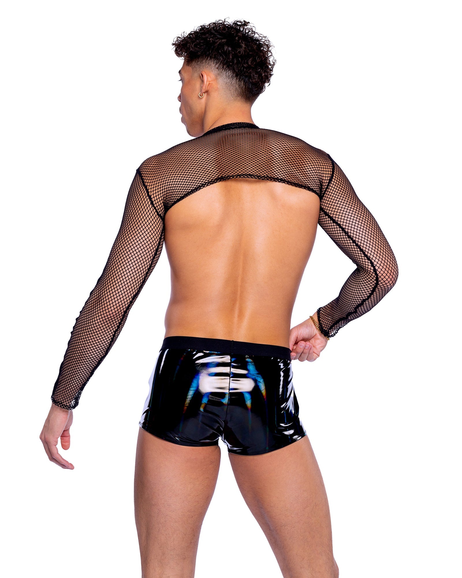 Roma Costume 6513 Vinyl with Iridescent Pint Shorts - Flyclothing LLC