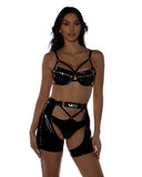 Roma Costume 6504 Pride Light Up Vinyl Chaps - Flyclothing LLC