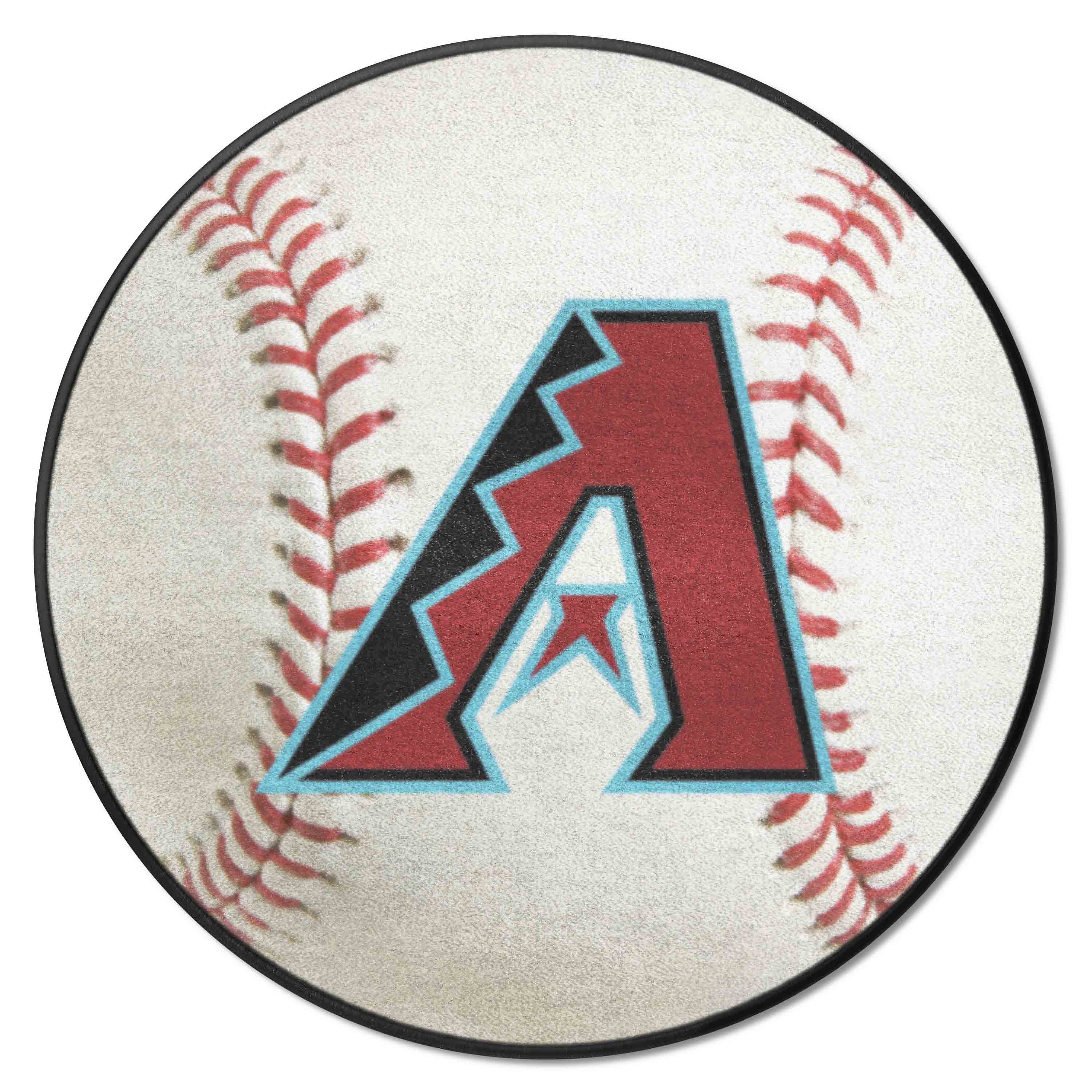 Arizona Diamondbacks Baseball Rug - 27in. Diameter