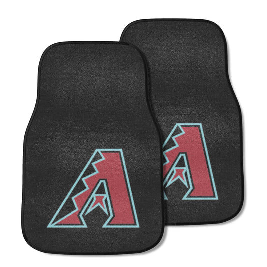 Arizona Diamondbacks Front Carpet Car Mat Set - 2 Pieces