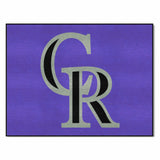 Colorado Rockies All-Star Rug - 34 in. x 42.5 in. - Colorado Rockies