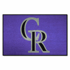 Colorado Rockies Starter Mat Accent Rug - 19in. x 30in. - Colorado Rockies