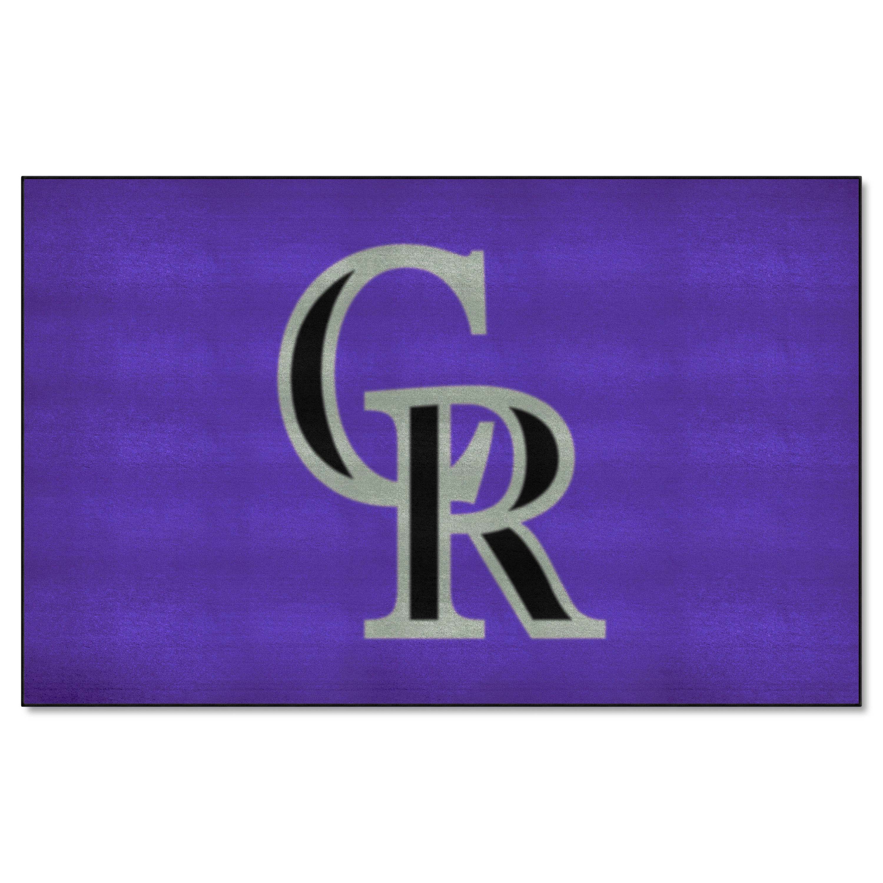 Colorado Rockies Ulti-Mat Rug - 5ft. x 8ft. - Colorado Rockies