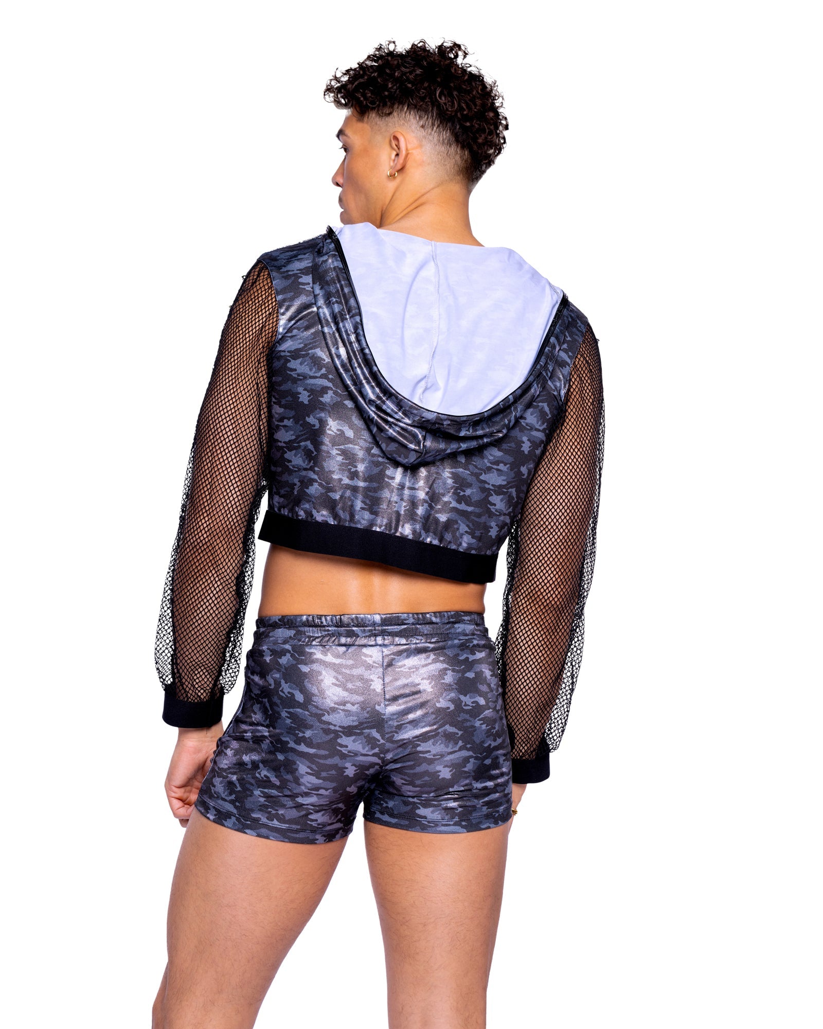 Roma Costume 6526 Shimmer Camouflage Shorts - Flyclothing LLC