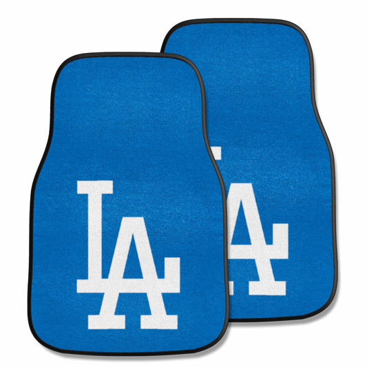 Los Angeles Dodgers Front Carpet Car Mat Set - 2 Pieces