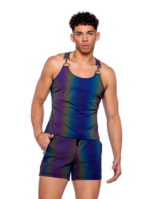 Roma Costume 6537 Reflective Tank Top - Flyclothing LLC