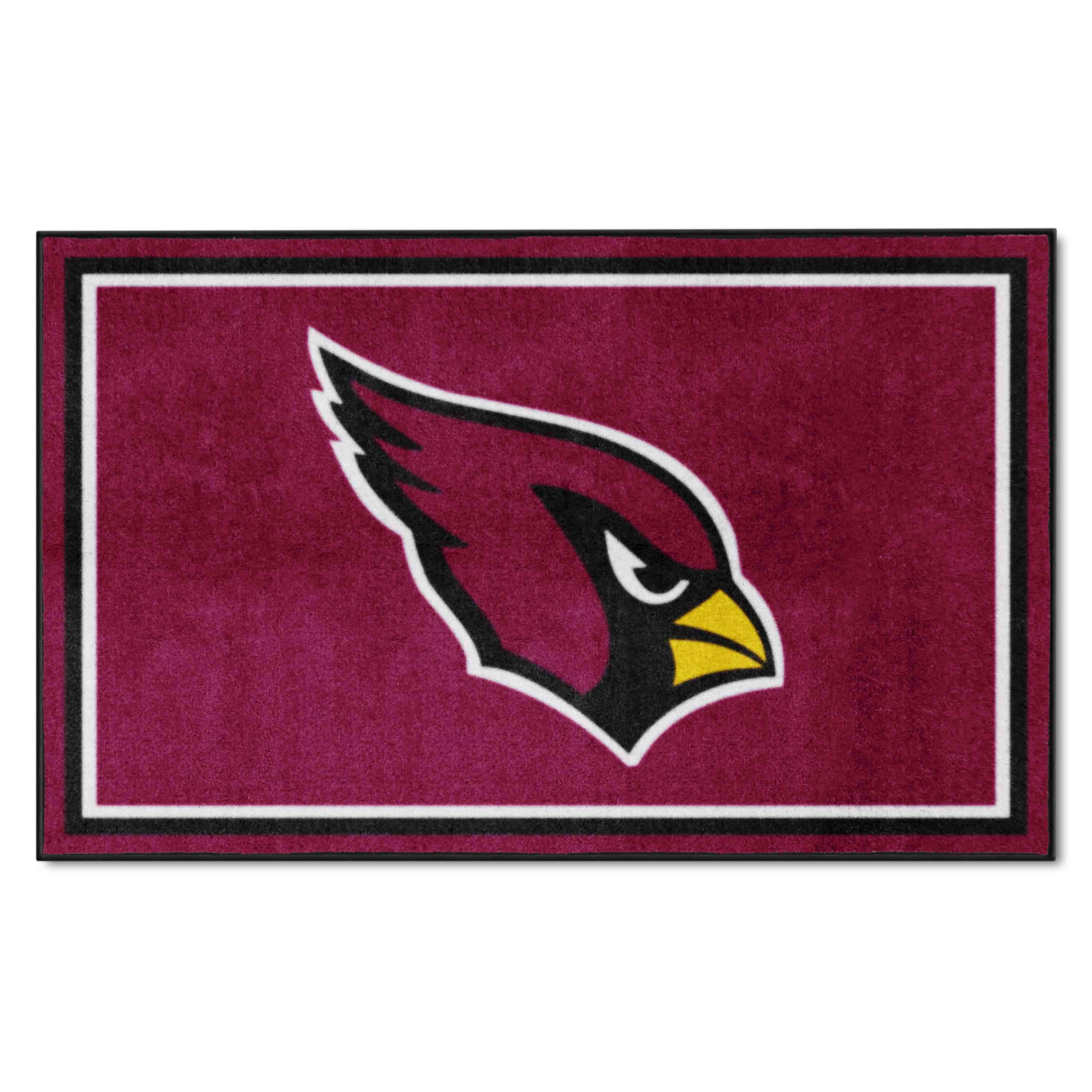 Arizona Cardinals 4ft. x 6ft. Plush Area Rug