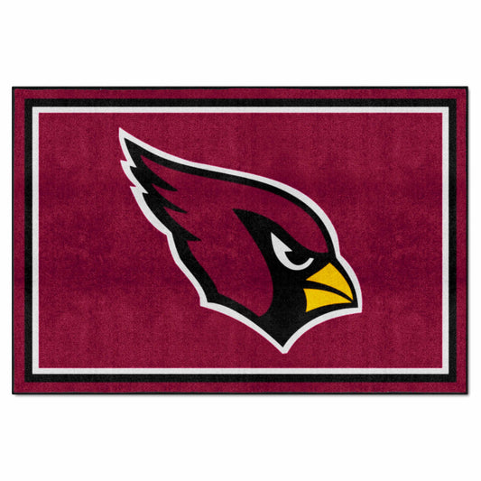 Arizona Cardinals 5ft. x 8 ft. Plush Area Rug