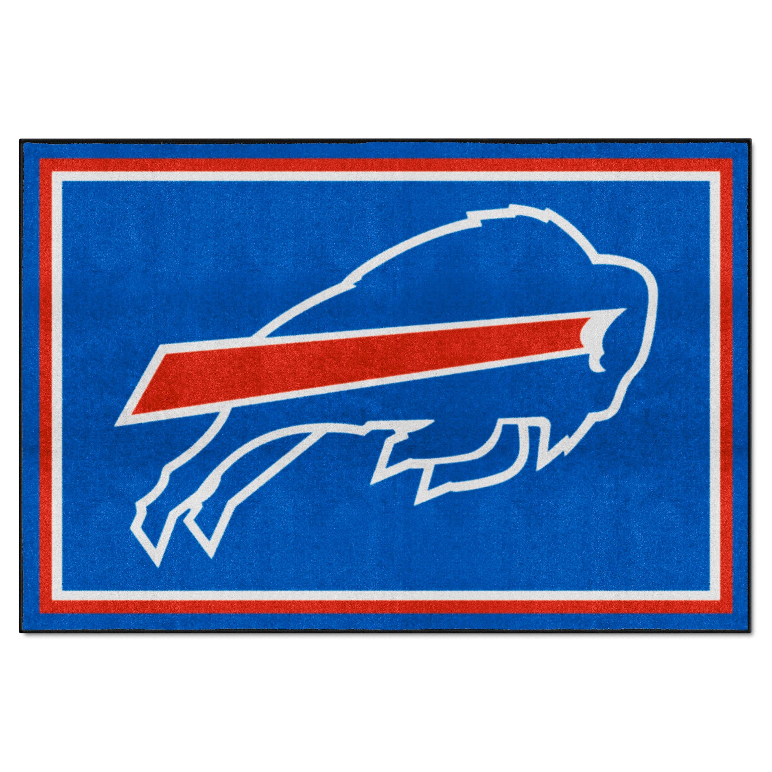 Buffalo Bills 5ft. x 8 ft. Plush Area Rug - Buffalo Bills